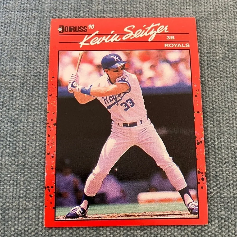 1990 Donruss Kansas City Royals Baseball Card Trading Card